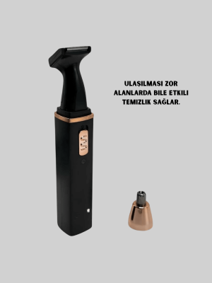 Sessiz çalışan tüy düzeltici burun ve kulak makinesi