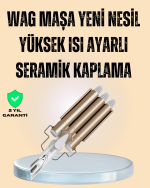 Ayarlanabilir Isı Ayarıyla Profesyonel Bukle Maşası – Hızlı ve Nazik Şekillendirme - Görsel 5