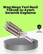 Profesyonel Kullanıma Uygun Bukle Maşası - Görsel 5