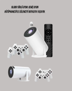 Portatif 4K Projeksiyon – 4.000 Uygulama, Kablosuz Yansıtma ve Bluetooth 5.0 - Görsel 2
