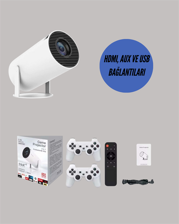 1211989_kablosuz-4k-projeksiyon-wi-fi-6-blueto-9dff3.png Portatif 4K Projeksiyon – 4.000 Uygulama, Kablosuz Yansıtma ve Bluetooth 5.0 - Görsel 1