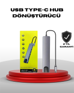 4K HDMI Çıkışlı, Gigabit Ethernet'li USB‑C Çoklu Port Hub - Görsel 5