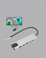 4K HDMI Çıkışlı, Gigabit Ethernet'li USB‑C Çoklu Port Hub - Görsel 4