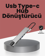 Alüminyum Gövdeli Type‑C HDMI & Ethernet Adaptör – Tak & Çalıştır - Görsel 5