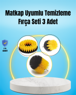 Yağ, Kir ve Pas Temizliği İçin Güçlü Naylon Kıllı Temizlik Fırçası - Görsel 5