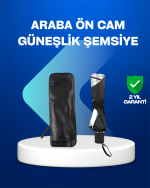 Yüksek Kaliteli Cam Elyaf İskeletli Araba Şemsiyesi – Tüm Araçlara Uygun - Görsel 5