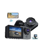 Gelişmiş G-Sensörlü Üçlü Araç Kamerası – 5” LCD Ekran ve Hareket Algılama - Görsel 4