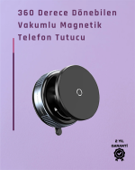 Çift Taraflı Vakum Emme Özellikli 4.7+ İnç Telefon Tutucu – Güvenli Sabitleme - Görsel 5