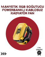 Akıllı Dijital Kontrollü Soğutucu | AI & Standart Mod | 7 Kanatlı Fan Tasarımı - Görsel 5