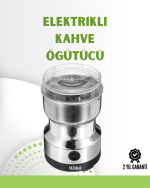 Kahve ve Baharat Değirmeni | Kompakt, Hafif, Hızlı Öğütme, Şeffaf Kapaklı, Kolay Kullanım - Görsel 5