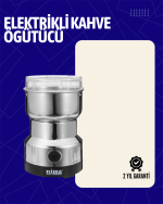 Elektrikli Sessiz Kahve Öğütücü | Çok Fonksiyonlu, 200W, AB Fişli, Kolay Temizlenir - Görsel 5