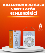 Mini USB Klima Fan | 3 Kademeli Spreyli Hava Soğutucu, Taşınabilir - Görsel 5