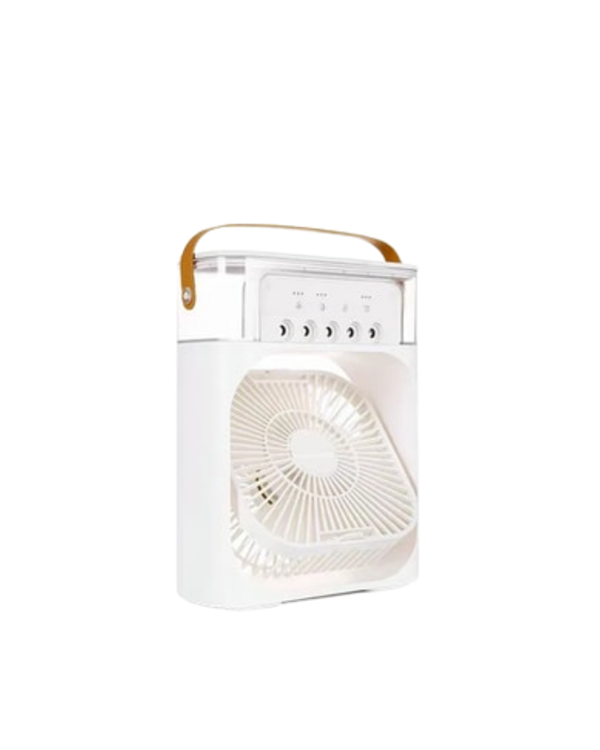 1212126_usb-baglantili-3u-1-arada-nemlendirici-4571.png Mini USB Klima Fan | 3 Kademeli Spreyli Hava Soğutucu, Taşınabilir - Görsel 1