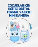 Dijital Termal Yazıcılı Mini Kamera – HD Video & Anında Fotoğraf Çıktısı - Görsel 5