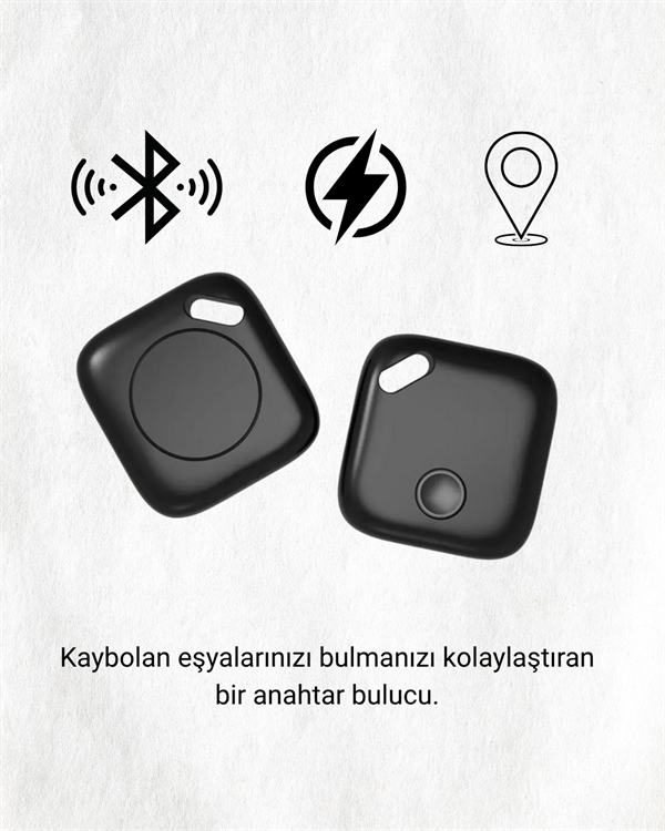 1212173_bluetooth-destekli-akilli-takip-cihazi-a732b.png Akıllı Takip Teknolojisi ile Eşyalarınızı Korumaya Alın | Bul Uygulaması Destekli, Uzak Mesafe Bluetooth Takibi ve Uzun Ömürlü Batarya - Görsel 1