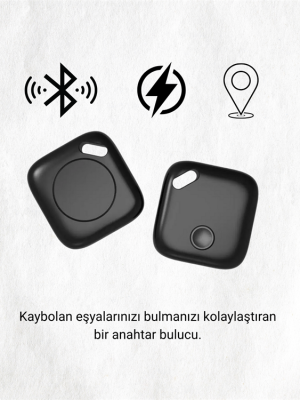 Bluetooth Destekli Akıllı Takip Cihazı | Mobil Uygulama Kontrollü | Kaybolan Eşyalar İçin Konum Bulma Teknolojisi