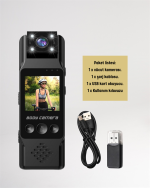 Kablosuz WiFi Bağlantılı Full HD Mini Kamera – Döngüsel Kayıt ve Hareket Algılama Özellikli - Görsel 3