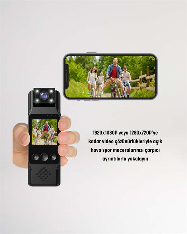 1212182_wifi-destekli-mini-kamera-180-donebile-89a72.png Kablosuz WiFi Bağlantılı Full HD Mini Kamera – Döngüsel Kayıt ve Hareket Algılama Özellikli - Görsel 1