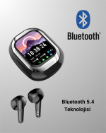 Kişiselleştirilebilir LED Ekranlı Bluetooth Kulaklık – Oyun & Müzik Modlu - Görsel 3