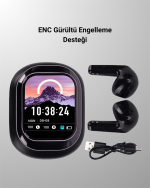 Kişiselleştirilebilir LED Ekranlı Bluetooth Kulaklık – Oyun & Müzik Modlu - Görsel 4