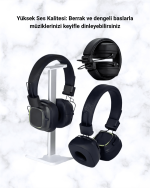 RGB Işıklı Katlanabilir Bluetooth 5.3 Kulak Üstü Kulaklık - Görsel 3