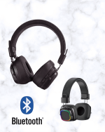 Bluetooth 5.3 Rainbow Işıklı Kulak Üstü Kablosuz Kulaklık - Görsel 4
