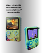 3 İnç Renkli Ekranlı Taşınabilir El Konsolu – G5 Modeli - Görsel 3