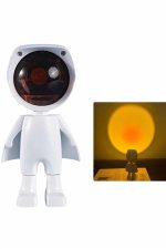 Projeksiyon Güneş Lambası Astronot Gün Batımı Projektör LED Işıklı - Görsel 5