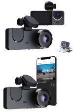 CarPlay Fotoğraf ve Video Kaydedici Araç İçi Kamera Ekranlı - Görsel 4