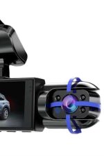 Araç İçi Full Hd Kamera Ön ve Arka Kameralı Ekranlı Araç Kamerası - Görsel 2