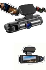 Araç İçi Full Hd Kamera Ön ve Arka Kameralı Ekranlı Araç Kamerası - Görsel 3