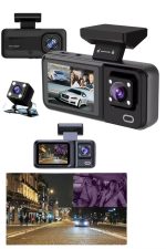 Ekranlı Sürüş Kaydedici DVR Ön ve Arka Kameralı Full HD Çözünürlüklü - Görsel 3