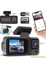 2 İnç Araç İçi Kameralı Ekran 1080P Full HD Kaliteli Hafıza Kart Destekli - Görsel 5