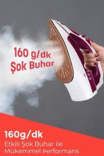 2200W Seramik Kaplama Estetik Tasarımı 360 Derece Dönebilir Kablosu - Görsel 2