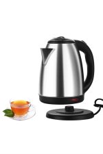 Kettle Su Isıtıcı C F Priz Uyumlu 220 - 240 V Paslanmaz Çelik Kablolu - Görsel 4