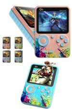 Çocuklara Özel 4K HD Retro Oyun Konsol El Atari Taşınabilir 500 Oyunlu - Görsel 3