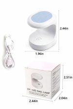Kalıcı Oje Kurutucu UV Led Teknolojisi Taşınabilir Mini Tırnak Kurutucu - Görsel 4