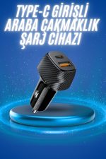 38W Oto Çakmaklık Araç Içi Şarj Cihazı Hızlı Şarj Uzun Ömürlü - Görsel 5