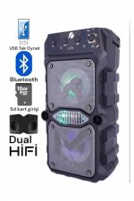 Ses Bombası Kablosuz Bluetooth Hoparlör Çift Çıkışlı Yüksek Ses Kaliteli Hoparlör - Görsel 2
