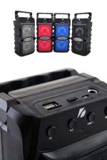 Çift Çıkışlı Güçlü Bataryalı Kablosuz Yüksek Ses Kaliteli Bluetooth Hoparlör - Görsel 2