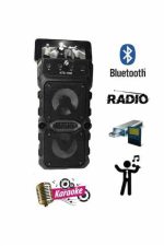 Bluetooth Hoparlör Yüksek Ses Kaliteli Büyük Boy Çift Çıkışlı Ses Bombası - Görsel 4