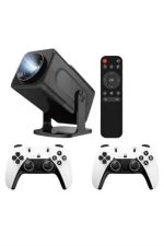 Retro Video Oyunu Konsolu Android Tv El Oyun Konsolu WIFI Taşınabilir Projeksiyon Cihazı - Görsel 2