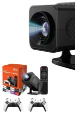 Retro Video Oyunu Konsolu Android Tv El Oyun Konsolu WIFI Taşınabilir Projeksiyon Cihazı - Görsel 3