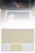 Profesyonel Wifi Q Klavye Bluetooth Klavye Touchpad 10.8 Inç - Görsel 4
