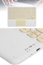 Bluetooth Touchpad Klavye 10.9 inch Kablosuz Wifi Q Klavye Slim - Görsel 4