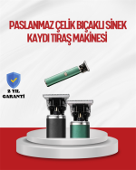 Saç Sakal Ense Paslanmaz Çelik T-Bıçak Vücut Tıraş Makinesi - Görsel 5