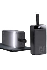 Powerbank 50.000 Mah Dijital Göstergeli Taşınabilir 4 Portlu Hızlı Powerbank - Görsel 4