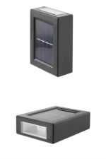 Yeni Model Solar Çift Taraflı Duvar Lambası Dekoratif Duvar Lambası - Görsel 5