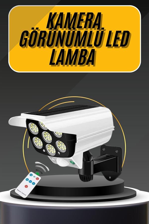 Compressed by jpeg-recompress LED Lamba-Güneş Paneli Destekli Uzaktan Kumandalı Solar LED Lamba - Görsel 1