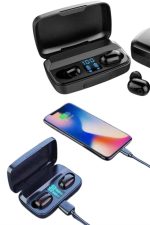 TWS Bluetooth Kulaklık 5.0 Bluetooth Bağlantılı Dokunmatik Kontrol Özelliği - Görsel 3